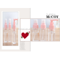 hot selling empty cosmetic packaging travel bottle set